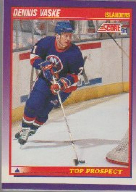 NHL 1991-92 Score American - No 310 - Dennis Vaske