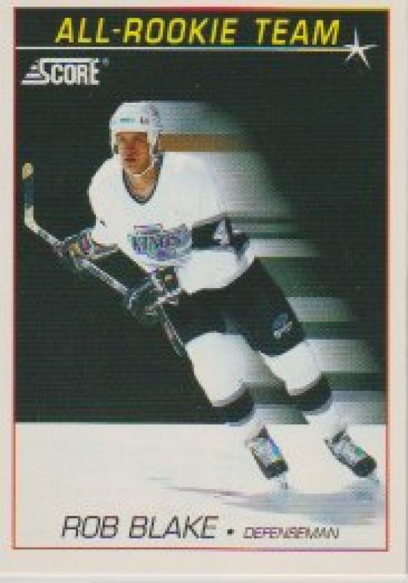 NHL 1991-92 Score American - No 349 - Rob Blake