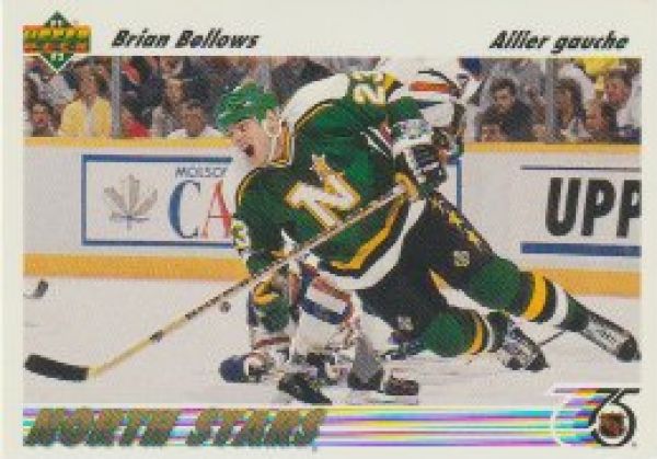 NHL 1991-92 Upper Deck French - No 236 - Brian Bellows