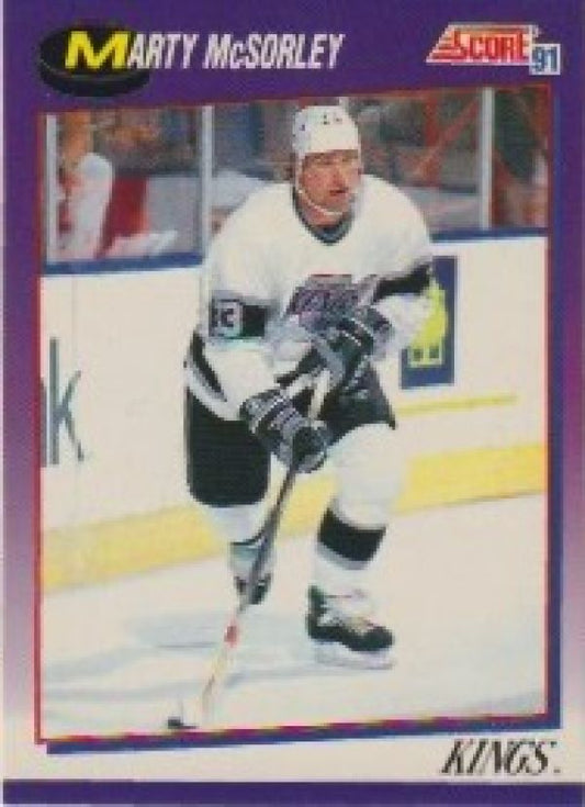 NHL 1991-92 Score American - No 217 - Marty McSorley