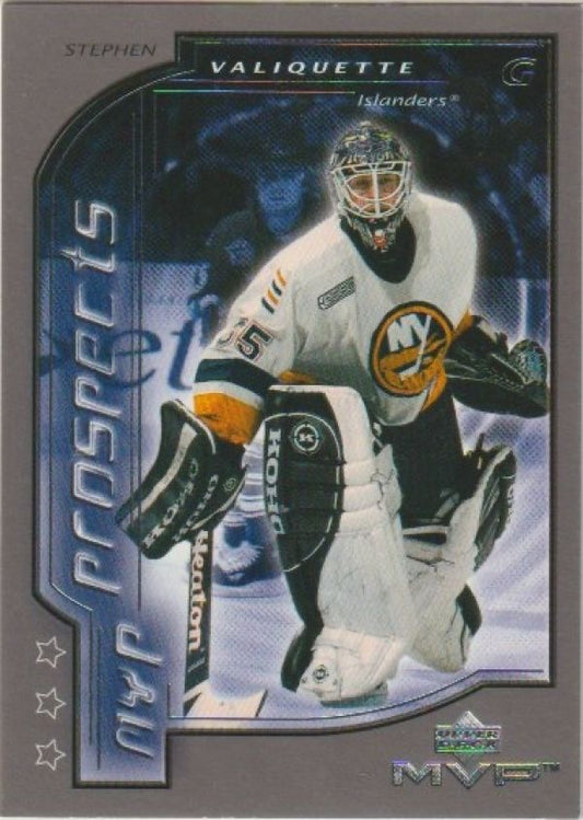 NHL 2000-01 Upper Deck MVP Third Stars - No 199 - Stephen Valiquette