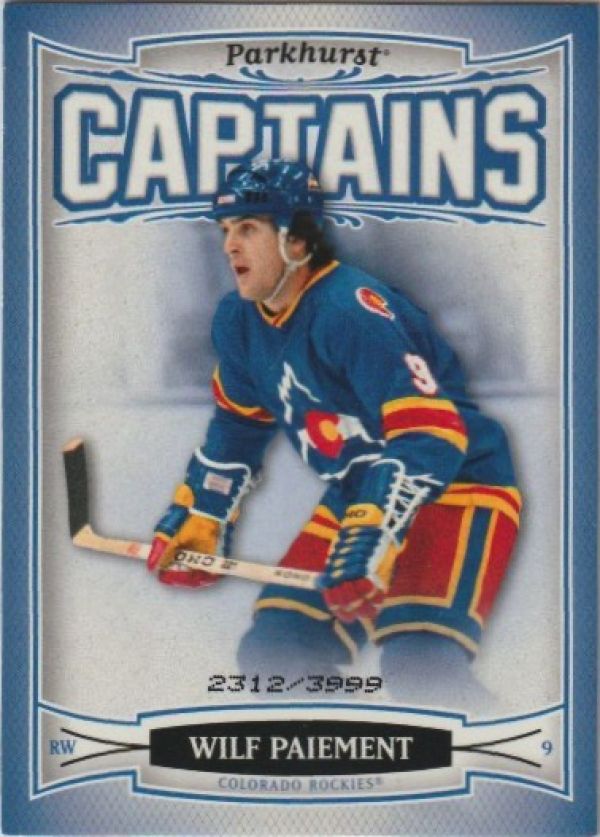 NHL 2006-07 Parkhurst - No 188 - Wilf Paiement