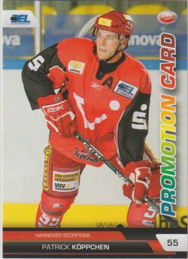 DEL 2008 / 09 CityPress - No 211 Promotion Karte - Patrick Köppchen