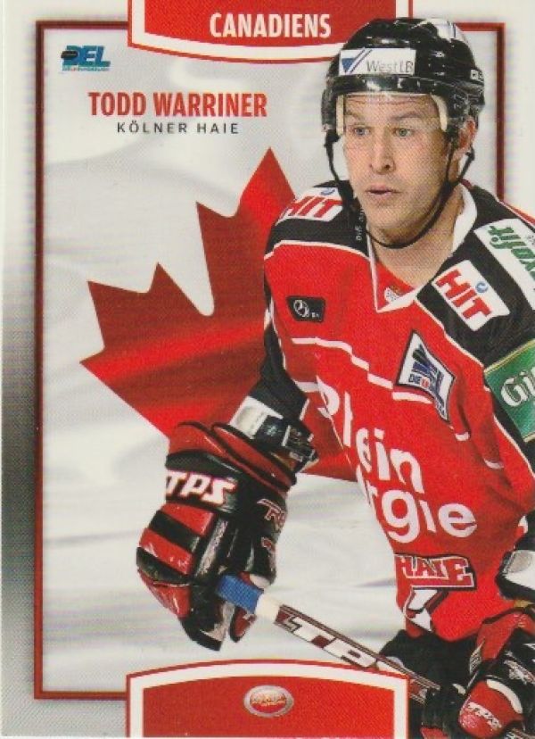 DEL 2008/09 Citypress Canadiens - No CA07 - Todd Warriner