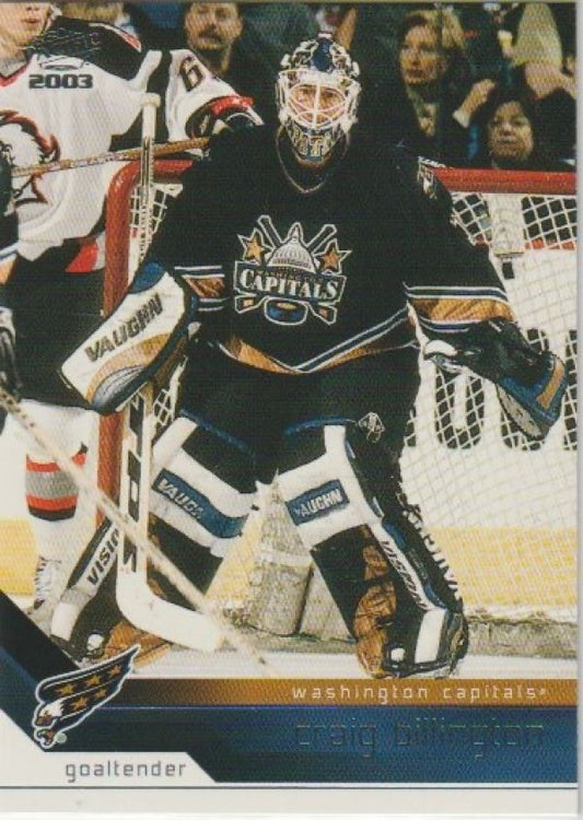 NHL 2002-03 Pacific - No. 387 - Craig Billington