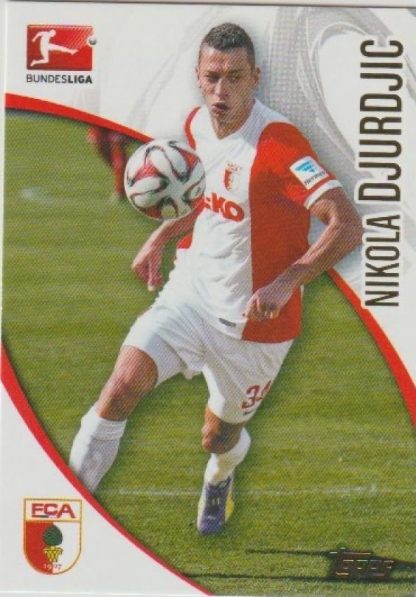 Soccer 2014-15 Topps Chrome - No 10 - Nikola Djurdjic