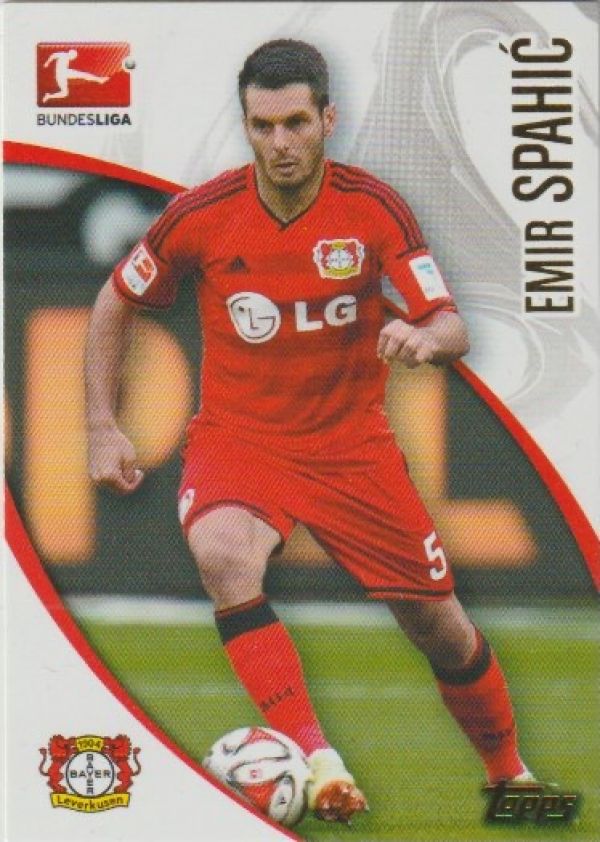 Soccer 2014-15 Topps Chrome - No 116 - Emir Spahic