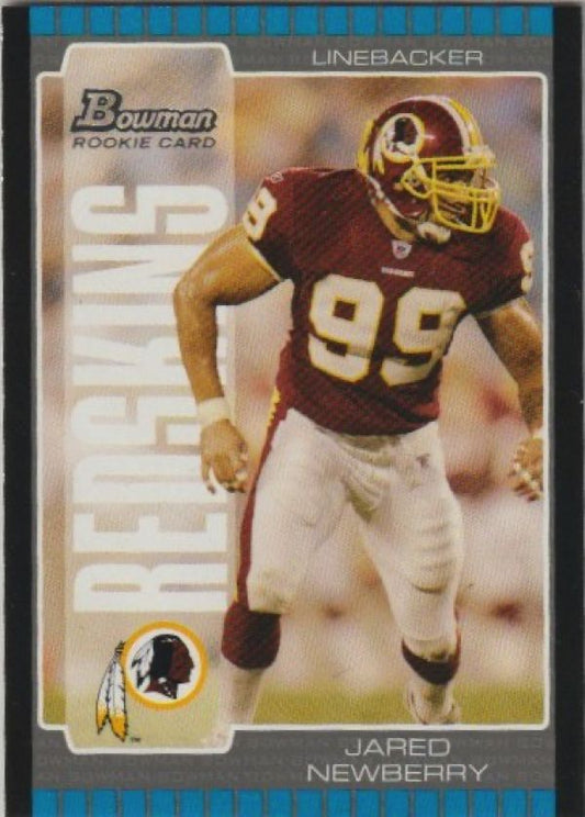 NFL 2005 Bowman Silver - No. 241 - Jared Newberry