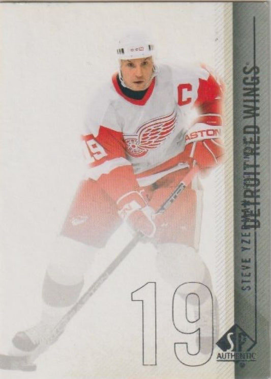 NHL 2010-11 SP Authentic - No 57 - Steve Yzerman