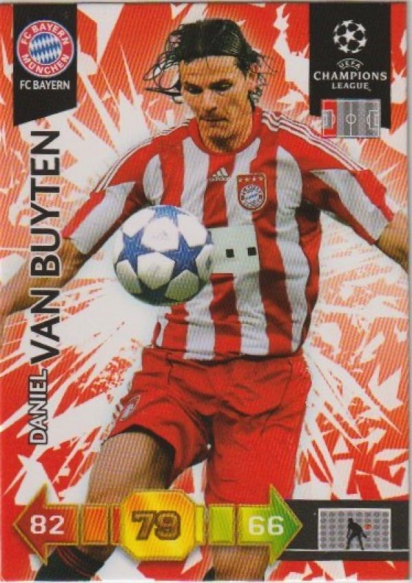 Fussball 2010-11 Panini Adrenalyn XL Champions League - No 43 - Daniel van Buyten