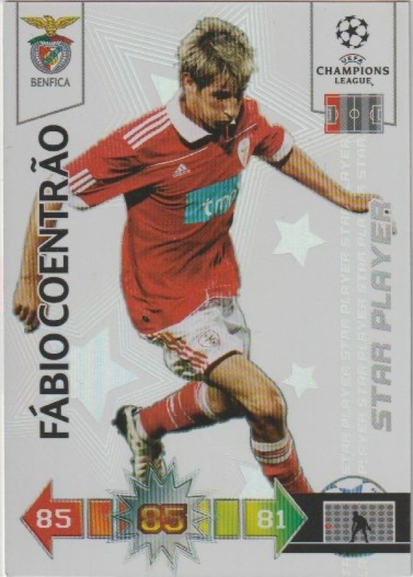 Football 2010-11 Panini Adrenalyn XL Champions League - No 73 - Fabio Coentrao