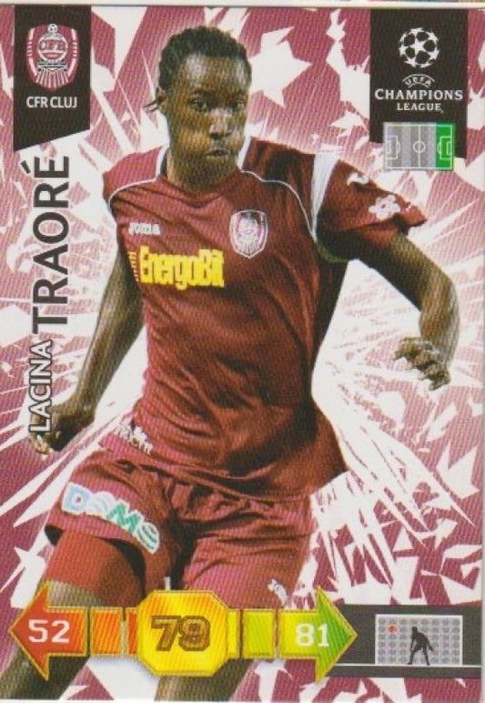 Football 2010-11 Panini Adrenalyn XL Champions League - No 92 - Lacina Traore