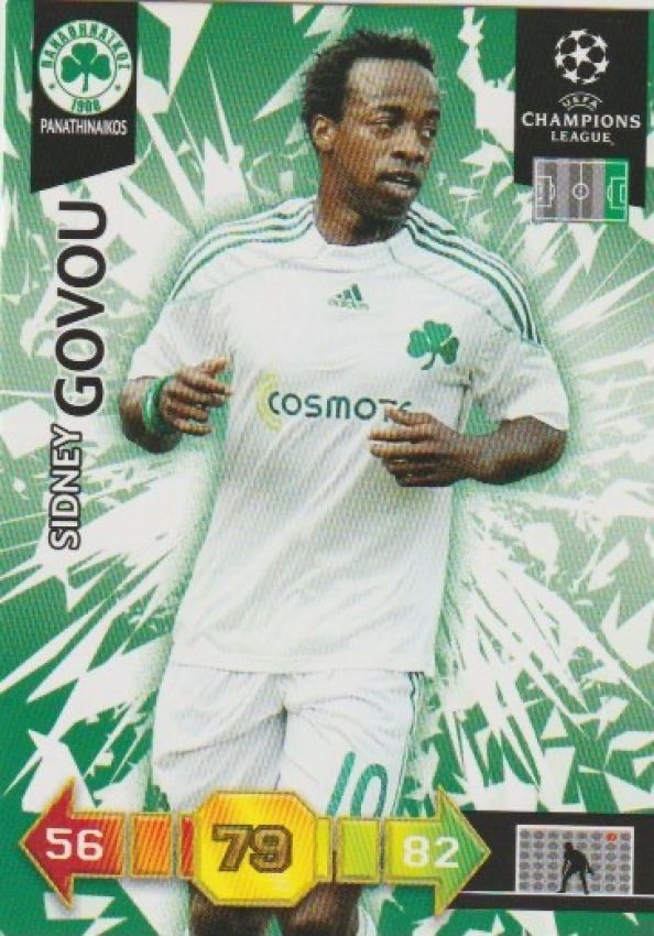 Football 2010-11 Panini Adrenalyn XL Champions League - No 215 - Sidney Govou