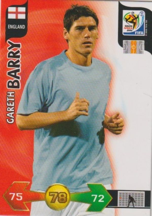 Fussball 2010 Panini Adrenalyn XL FIFA World Cup Südafrika - No 114 - Gareth Barry