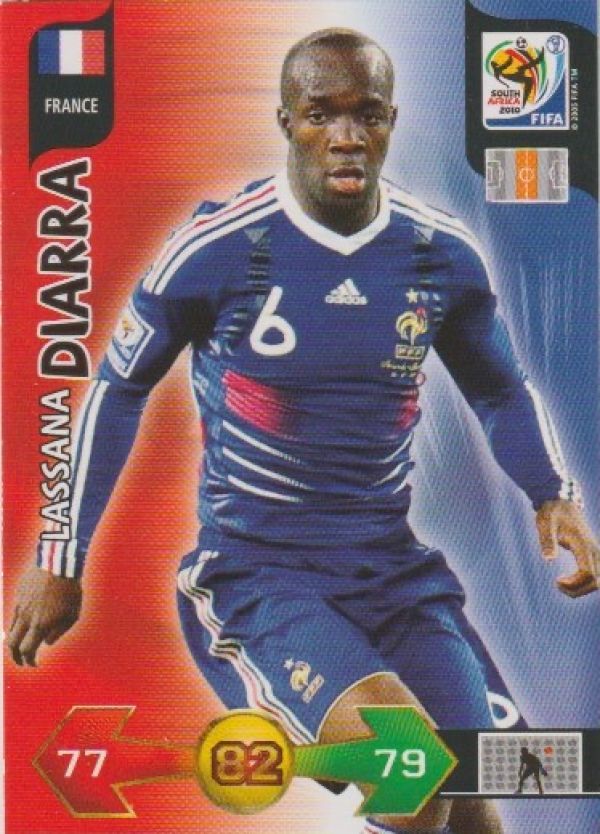 Soccer 2010 Panini Adrenalyn XL FIFA World Cup South Africa - No 151 - Lassana Diarra