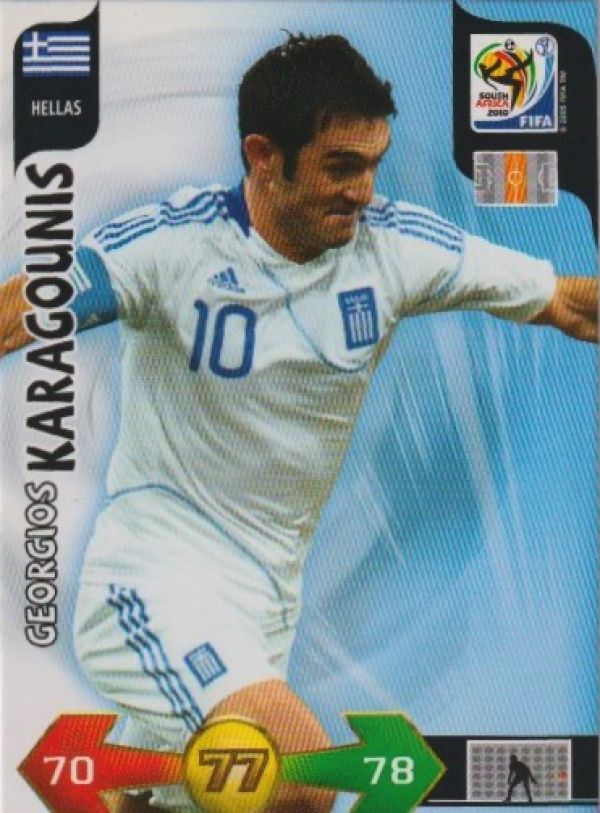 Soccer 2010 Panini Adrenalyn XL FIFA World Cup South Africa - No 174 - Georgios Karagounis