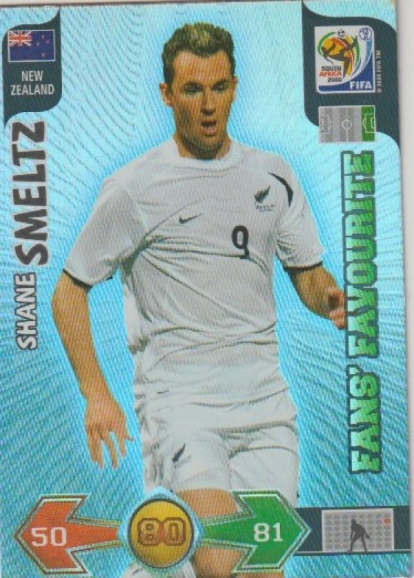 Soccer 2010 Panini Adrenalyn XL FIFA World Cup South Africa - No 261 - Shane Smeltz