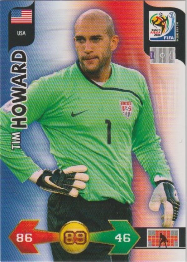 Soccer 2010 Panini Adrenalyn XL FIFA World Cup South Africa - No 339 - Tim Howard