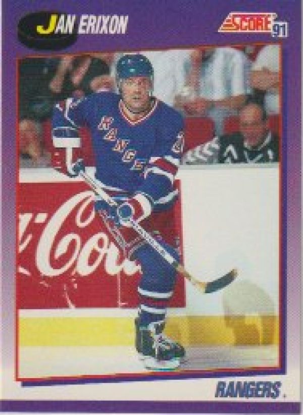 NHL 1991-92 Score American - No 264 - Jan Erixon