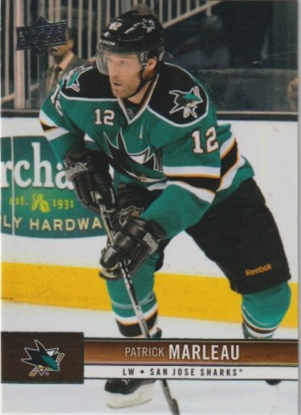 NHL 2012-13 Upper Deck - No 153 - Patrick Marleau