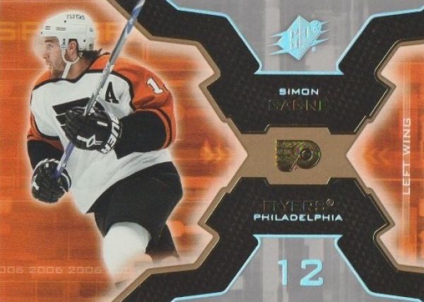 NHL 2006-07 SPx - No 76 - Simon Gagne