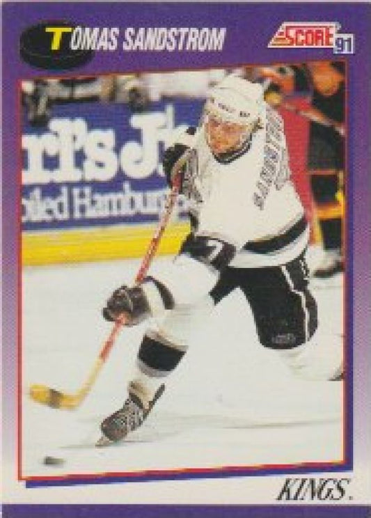 NHL 1991-92 Score American - No 270 - Tomas Sandstrom