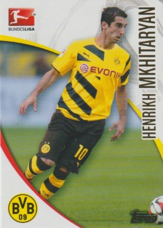 Soccer 2014-15 Topps Chrome - No 43 - Henrikh Mkhitaryan