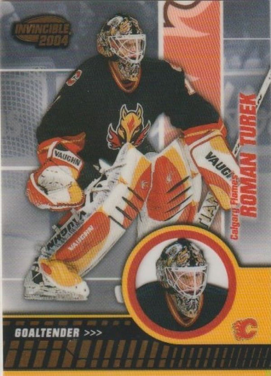 NHL 2003-04 Pacific Invincible - No 14 - Roman Turek