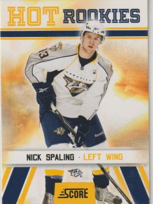 NHL 2010-11 Score - No 525 - Nick Spaling