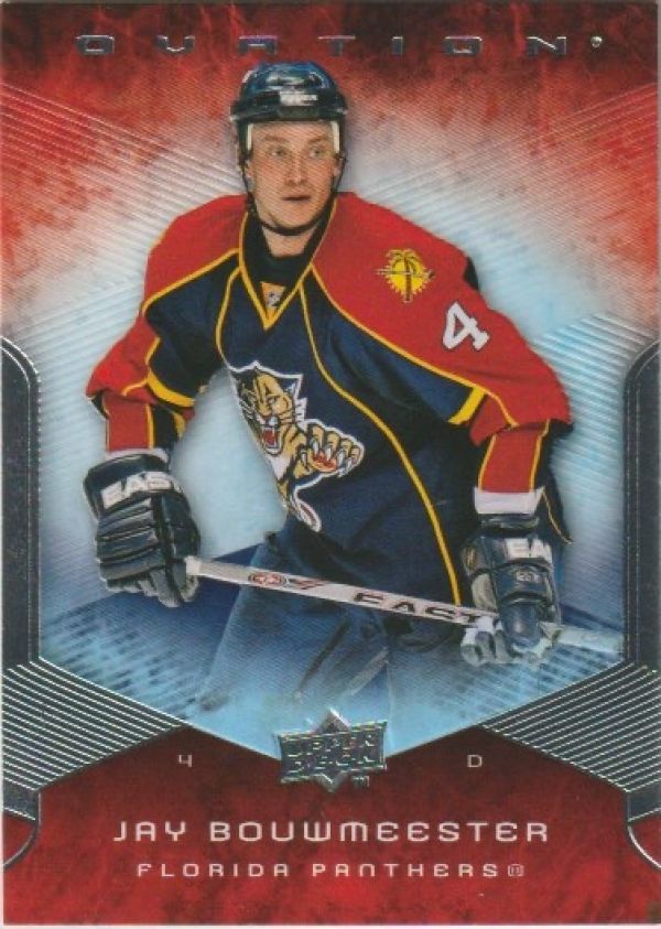 NHL 2008-09 Upper Deck Ovation - No 24 - Jay Bouwmeester