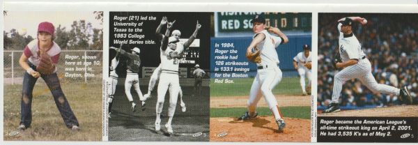 MLB 2001 Sports Illustrated for Kids - Pocket Story - Roger Clemens
