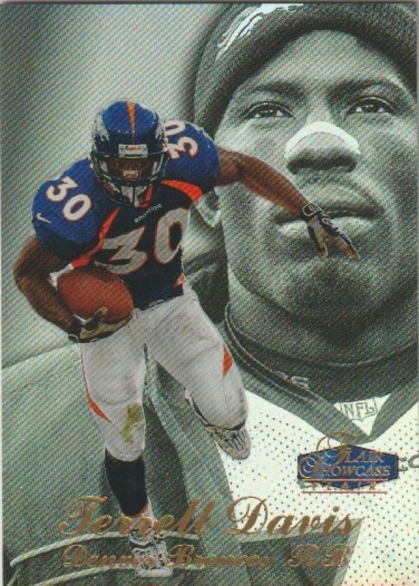 NFL 1998 Flair Showcase Row 3 - No 19 - Terrell Davis