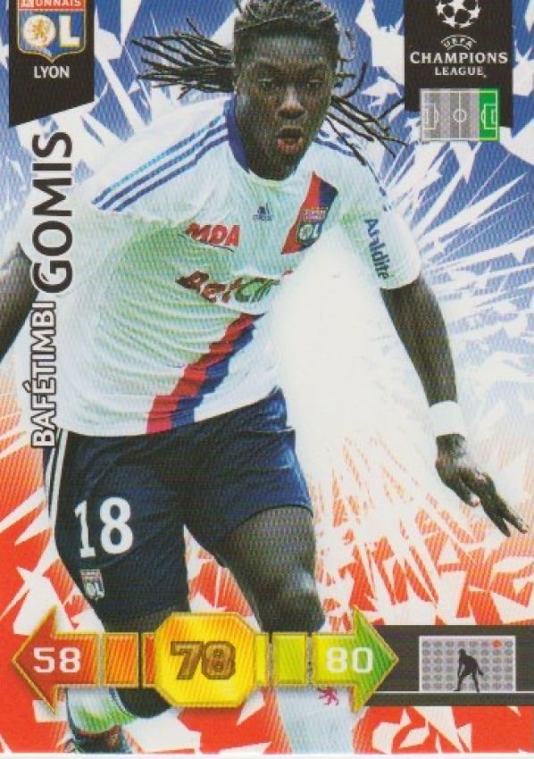 Fussball 2010-11 Panini Adrenalyn XL Champions League - No 148 - Bafetimbi Gomis