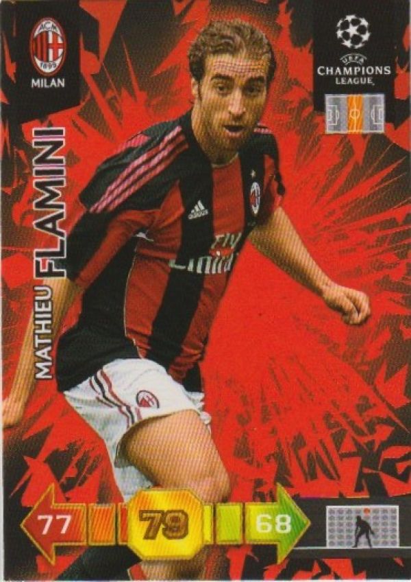 Football 2010-11 Panini Adrenalyn XL Champions League - No 198 - Mathieu Flamini