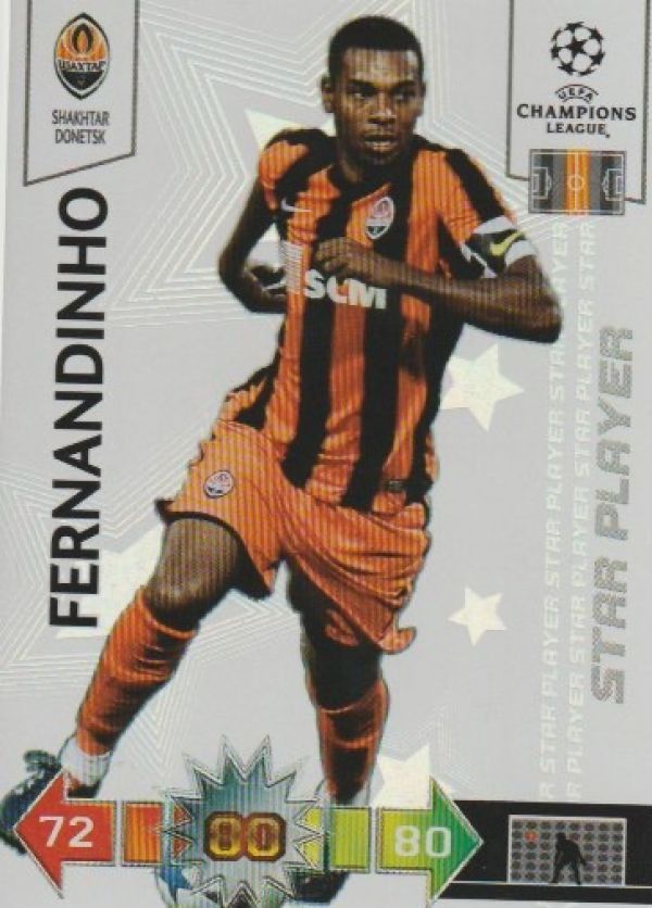 Football 2010-11 Panini Adrenalyn XL Champions League - No 311 - Fernandinho