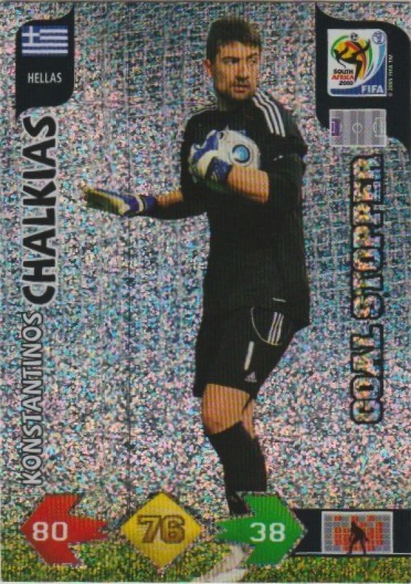 Soccer 2010 Panini Adrenalyn XL FIFA World Cup South Africa - No 179 - Konstantinos Chalkias