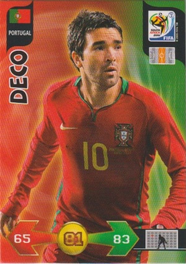 Football 2010 Panini Adrenalyn XL FIFA World Cup South Africa - No 282 - Deco