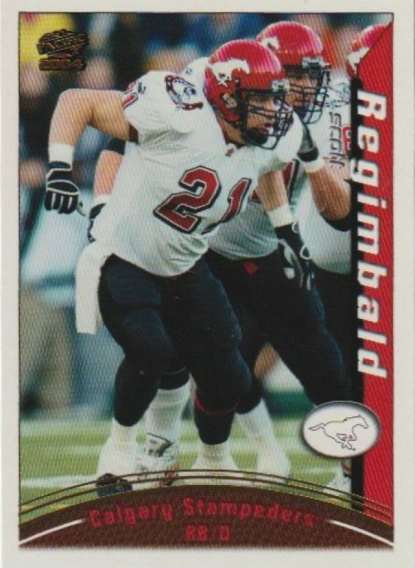 NFL 2004 Pacific CFL - No 22 - Scott Regimbald