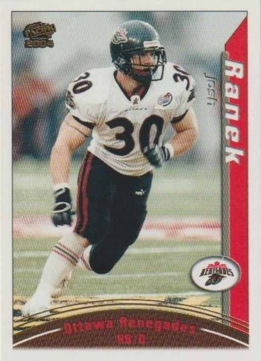 NFL 2004 Pacific CFL - No 71 - Josh Ranek