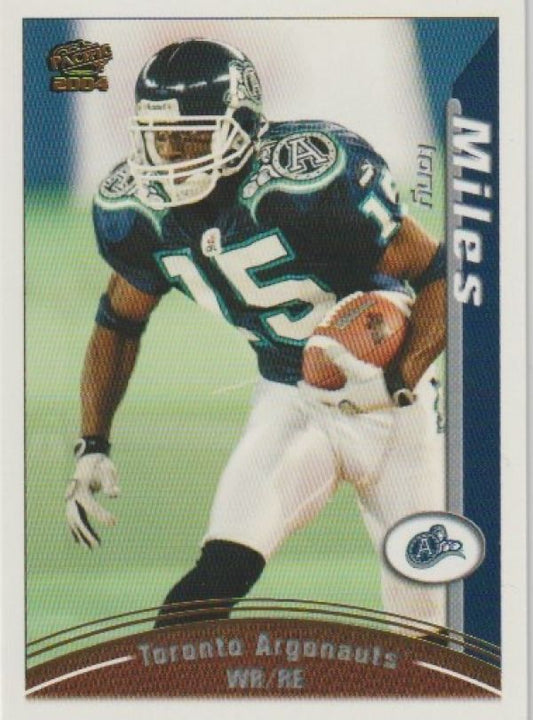 NFL 2004 Pacific CFL - No 94 - Tony Miles