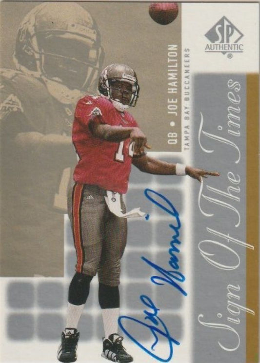 NFL 2000 SP Authentic Sign of the Times - No JH - Joe Hamilton