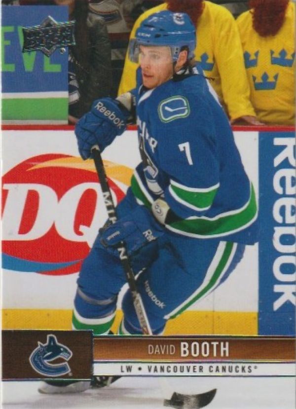 NHL 2012-13 Upper Deck - No 185 - David Booth