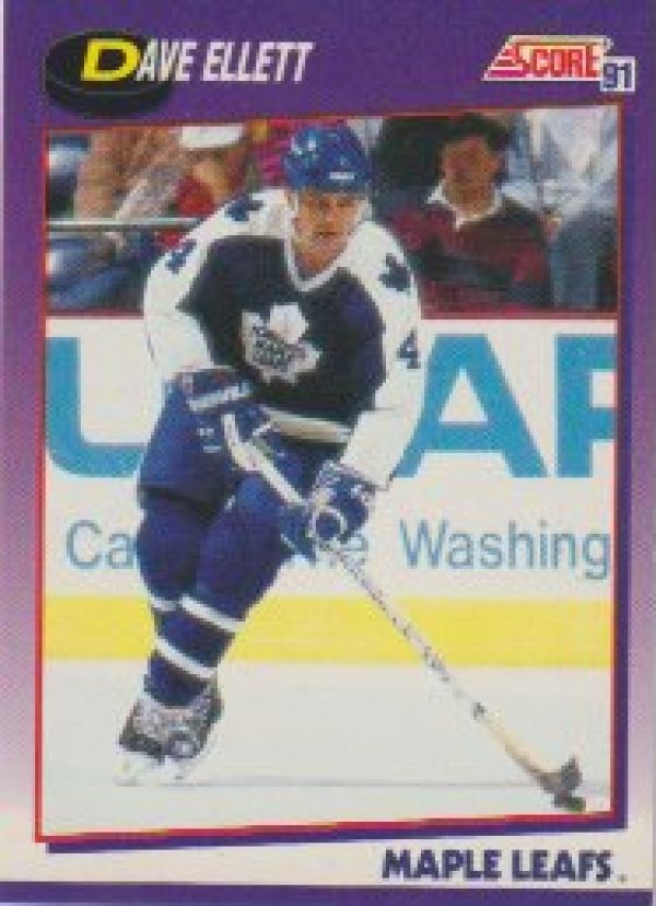 NHL 1991-92 Score American - No 275 - Dave Ellett