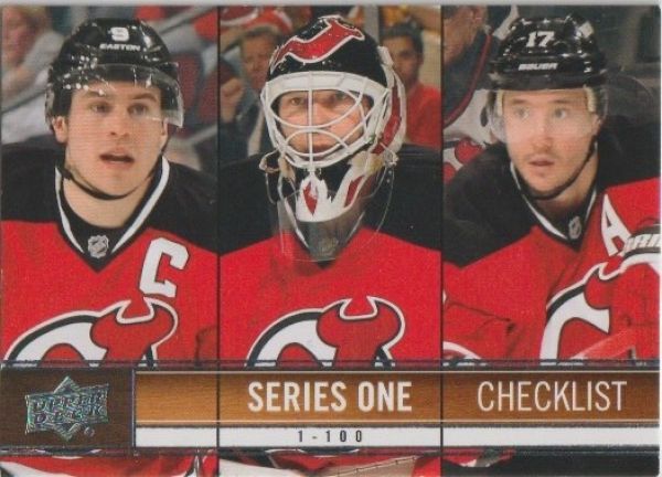 NHL 2012-13 Upper Deck - No 199 - Zach Parise / Martin Brodeur / Ilya Kovalchuk