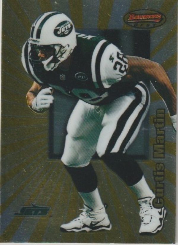 NFL 1998 Bowman's Best - No 70 - Curtis Martin