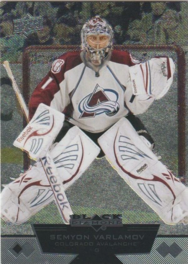 NHL 2012-13 Black Diamond - No 77 - Semyon Varlamov