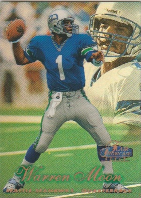 NFL 1998 Flair Showcase Row 2 - No 48 - Warren Moon