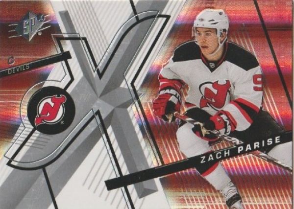 NHL 2008-09 SPx - No. 42 - Zach Parise