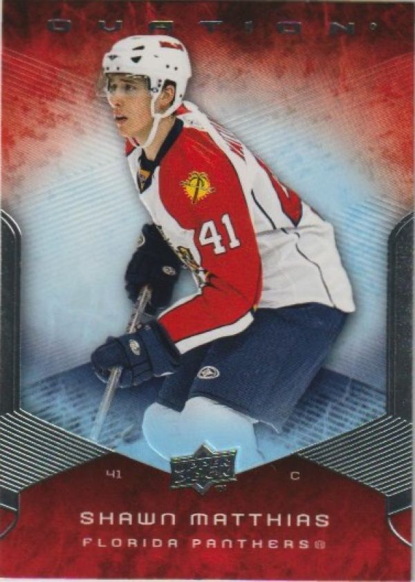 NHL 2008-09 Upper Deck Ovation - No 22 - Shawn Matthias