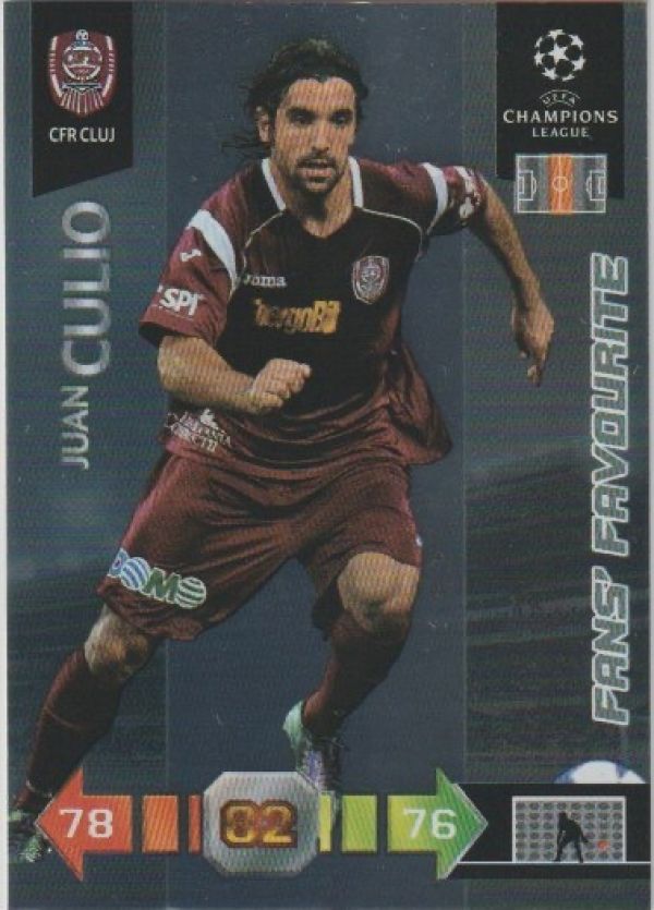 Fussball 2010-11 Panini Adrenalyn XL Champions League - No 93 - Juan Culio